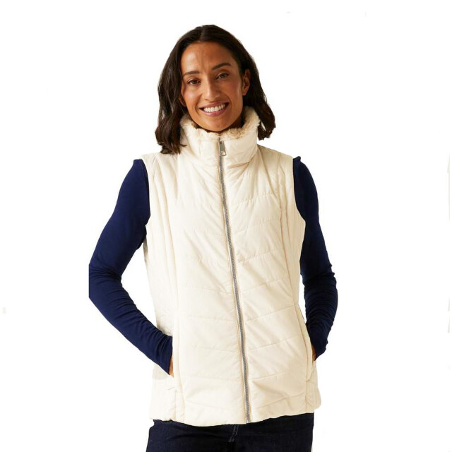 Regatta Dames wildrose baffled gilet UTRG9061_lightvanilla large