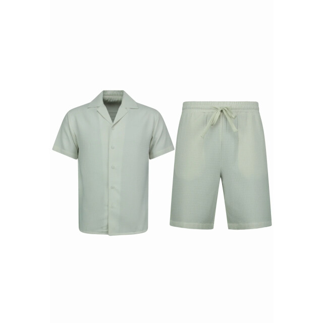 Martina Ribbed oversized shirt zomerset SET: MMG-009 large