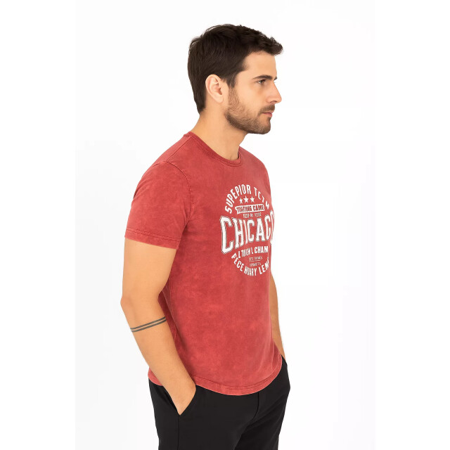 X-Name Italianstyle heren t-shirt - ronde hals chicago XN-86334-RO large