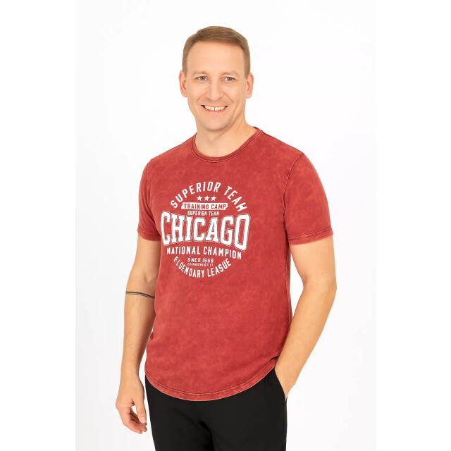 X-Name Italianstyle heren t-shirt - ronde hals chicago XN-86334-RO large