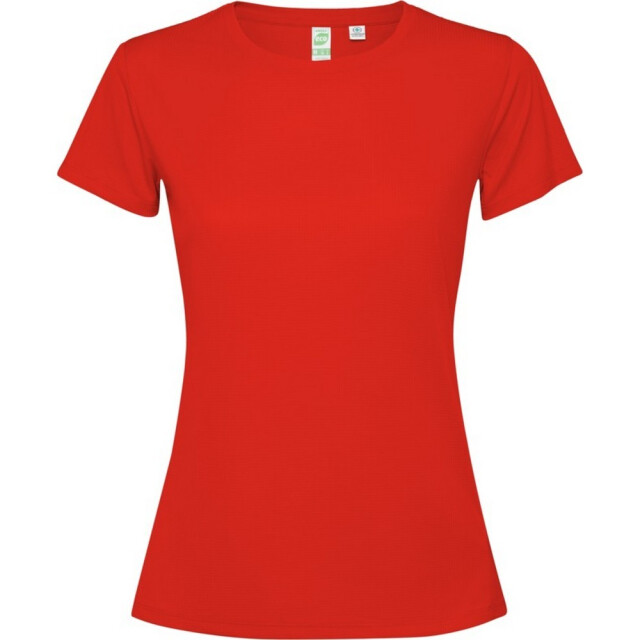 Roly Dames estoril t-shirt met korte mouwen UTPF4738_red large