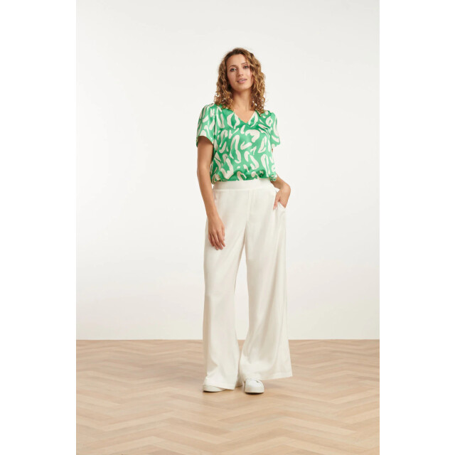 Smashed Lemon 25083 satin top met te animal print | 8720331324454 large