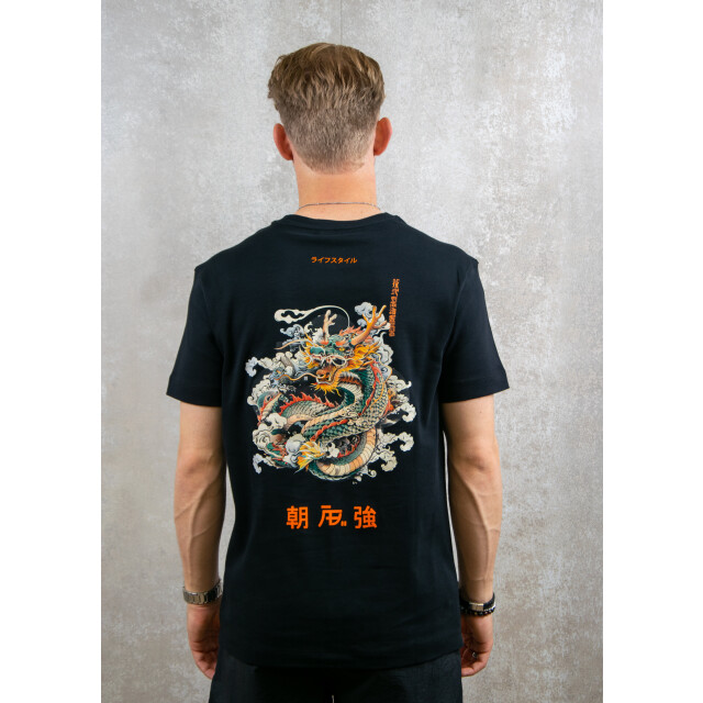 AB Lifestyle Ink tee dragon 100.10.1329 large