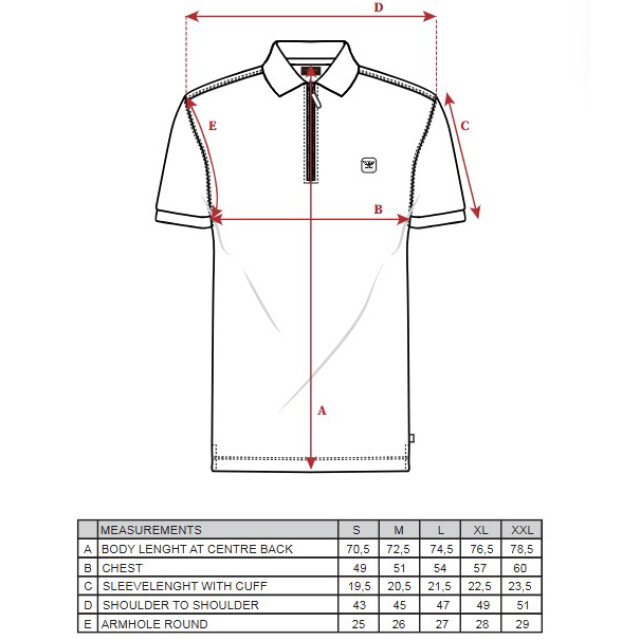 Cappuccino Italia Polo zip polo torino cap-torino-gry-L large