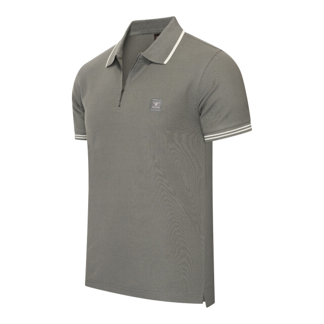 Cappuccino Italia Polo zip polo torino cap-torino-gry-L large