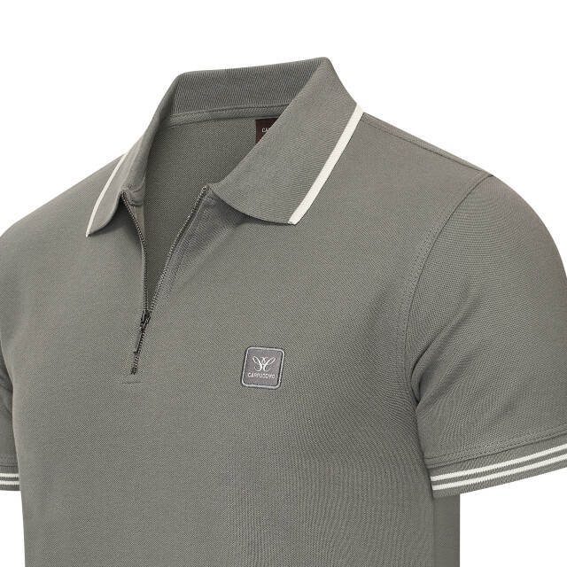 Cappuccino Italia Polo zip polo torino cap-torino-gry-L large