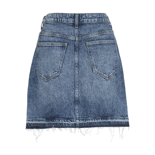 Vila Vijaf hw short skirt mbd blue denim 4460.35.0007 large