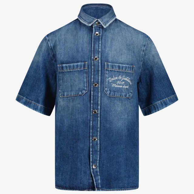 Dolce and Gabbana Kinder jongens blouse in 2016603892612 large