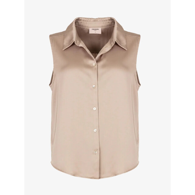 Freebird Dames blouse babs BABS-SL-BEIGE large