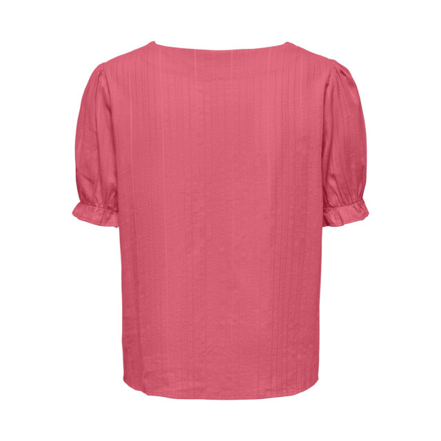 Only Onlerika ss v-neck top wvn cs koraal 4382.42.0014 large