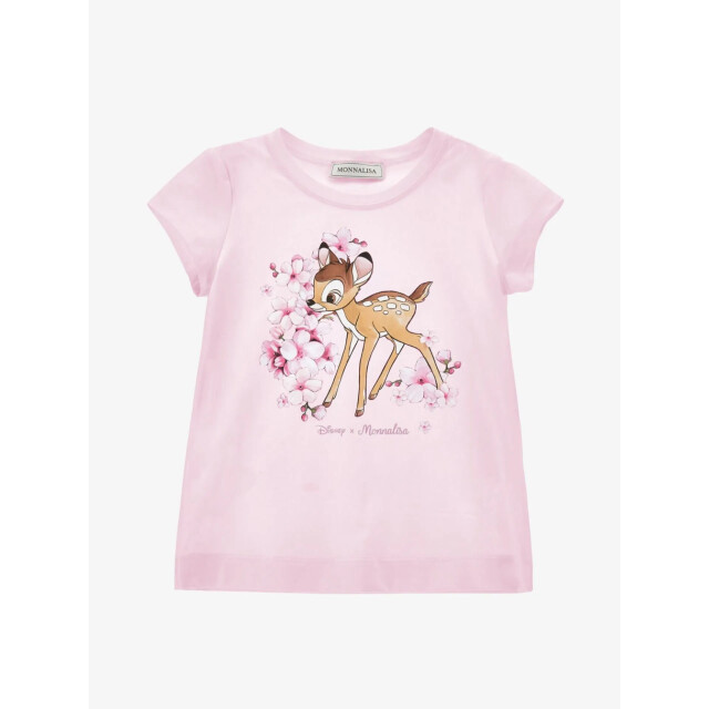 Monnalisa Meisjes t-shirt bambi 11E612-5202-0090 large