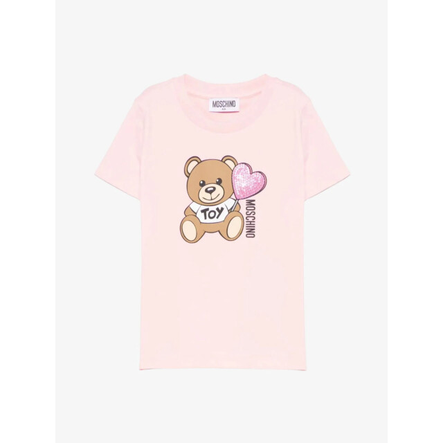 Moschino Meisjes t-shirt HDM06K-LBA00-50209 large