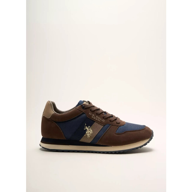U.S. Polo Xiro heren sneaker XIRIO004-DBR-DBL04 large