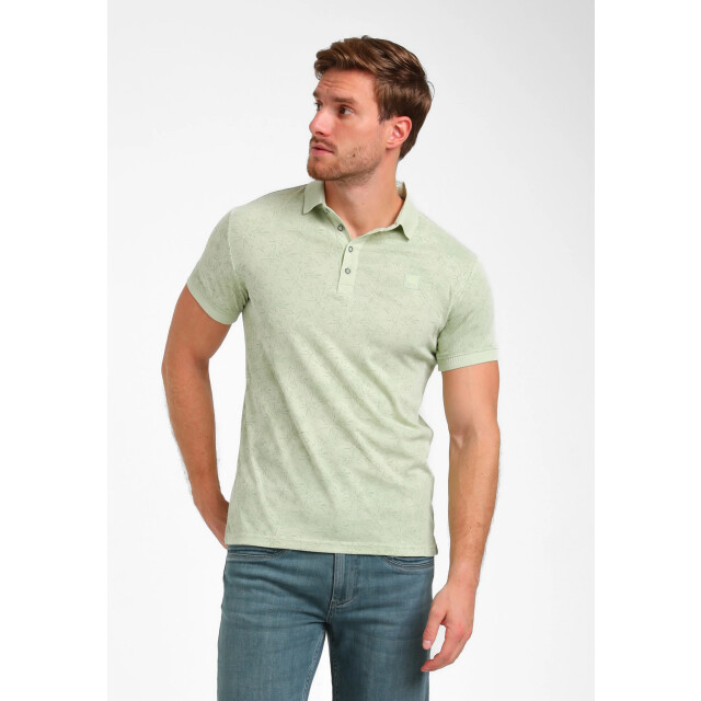Gabbiano Heren polo 235921 55556 mint green Gabbiano Polo 235921 55556MintGreen large