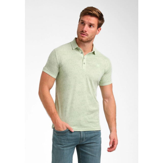 Gabbiano Heren polo 235921 55556 mint green Gabbiano Polo 235921 55556MintGreen large