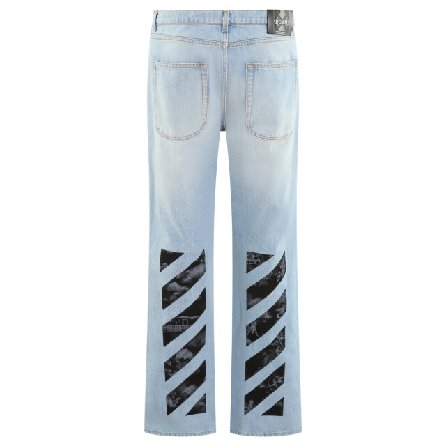 Off White Heren fresco diag relaxed jeans blau OMYA18JS25DEN001-4600 large