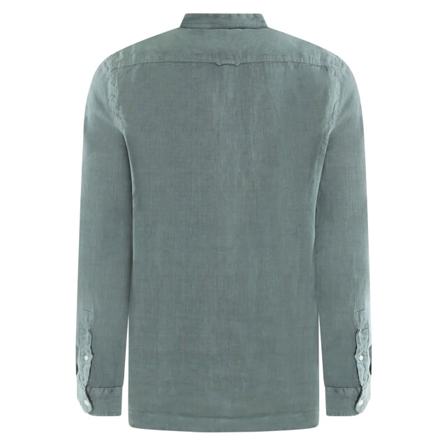 Woolrich Heren band collar linen shirt CFWOSI0105MRUT3372-6642 large