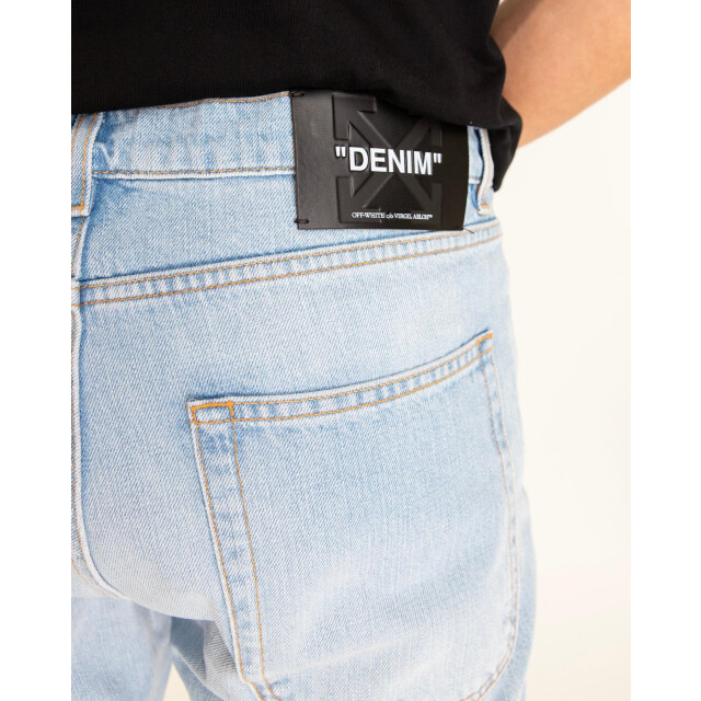 Off White Heren fresco diag relaxed jeans blau OMYA18JS25DEN001-4600 large