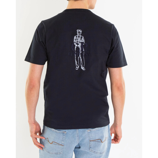 C.P. Company Heren twisted sailer shirt 18CMTS106A110301W-888 large