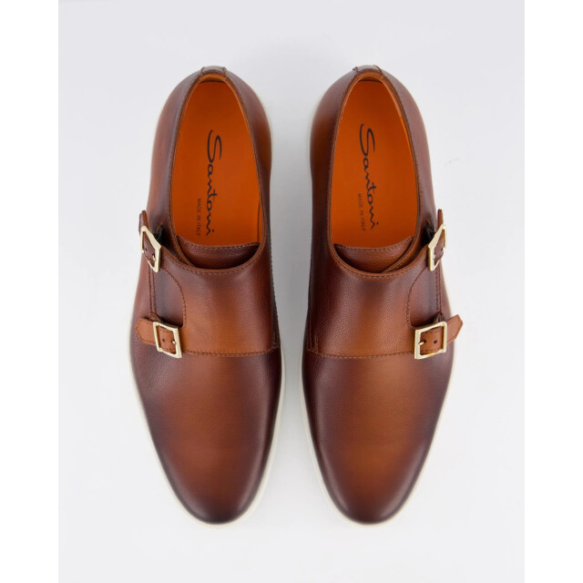 Santoni Heren bankable loafer beige MGAI17832PANB-USHM68 large