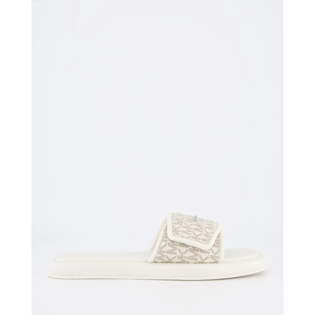 Michael Kors Dames suki flat slipper /vanillia 40S5SKFA1B-Vanilla large