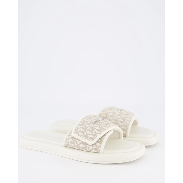Michael Kors Dames suki flat slipper /vanillia 40S5SKFA1B-Vanilla large