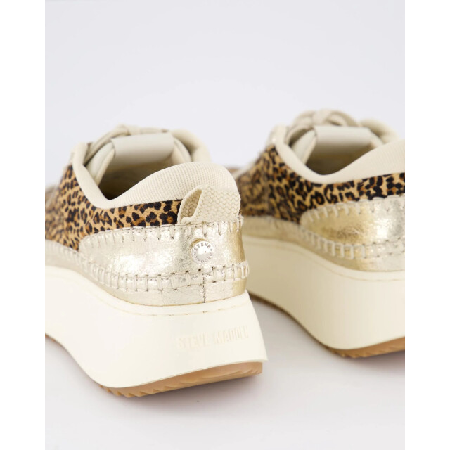 Steve Madden Dames doubletake sneaker glam/leo SM11003558-Glam Leop large