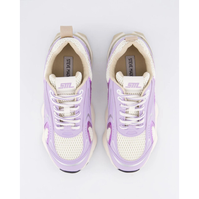 Steve Madden Dames speedster-e sneaker SM19000122-White large