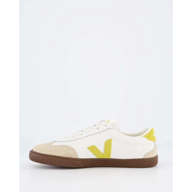 Veja Dames volley sneaker /geel VO2020504-White large