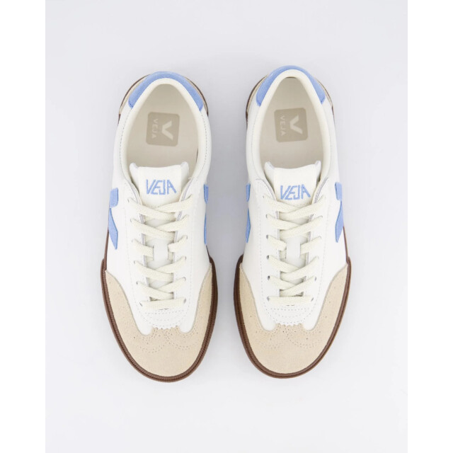 Veja Dames volley sneaker /blauw VO2020505-White large