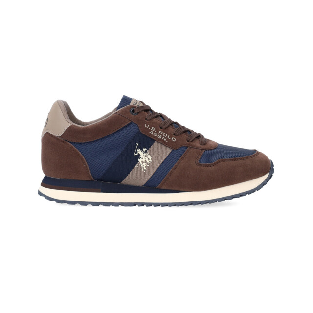 U.S. Polo Xiro heren sneaker XIRIO004-DBR-DBL04 large
