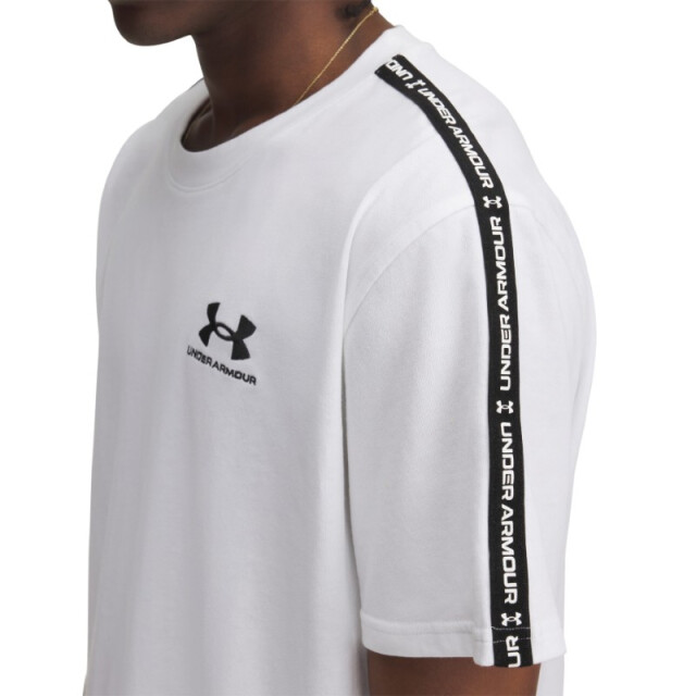 Under Armour Ua icon hwt tee taping-wht 1390300-100 Under Armour ua icon hwt tee taping-wht 1390300-100 large