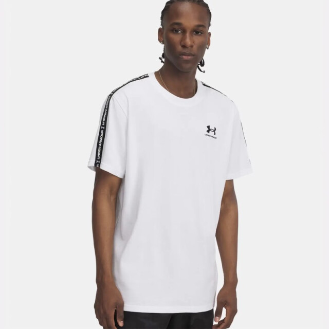 Under Armour Ua icon hwt tee taping-wht 1390300-100 Under Armour ua icon hwt tee taping-wht 1390300-100 large