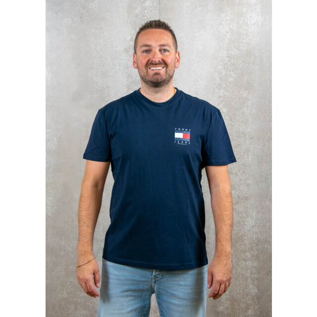 Tommy Hilfiger Tjm reg flag graph bckprnt t ext 100.30.1267 large