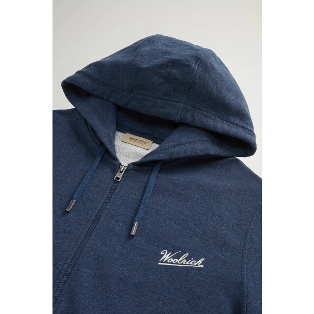 Woolrich Mouline full zip hoodie melton 158012051 large