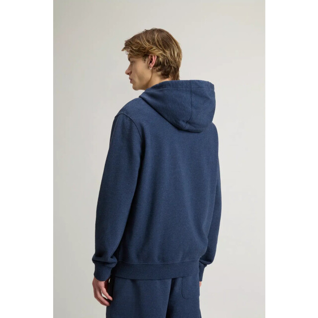 Woolrich Mouline full zip hoodie melton 158012051 large