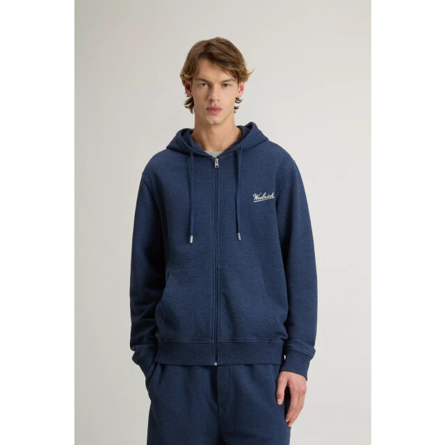 Woolrich Mouline full zip hoodie melton 158012051 large