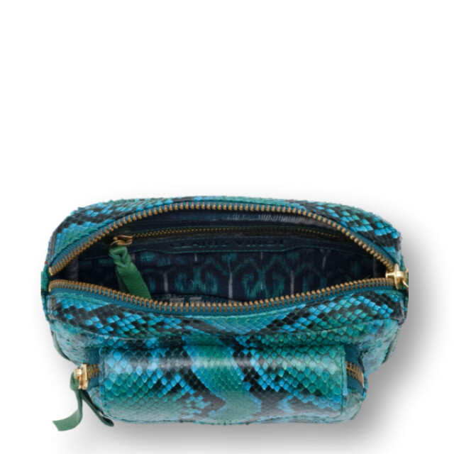 Claris Virot Charly bag python Charly bag python large