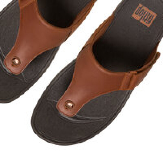 FitFlop Fitflop™ trakk™ ii dark tan FitFlop Trakk II Men’s Sandals Dark Tan – Ultimate Comfort large