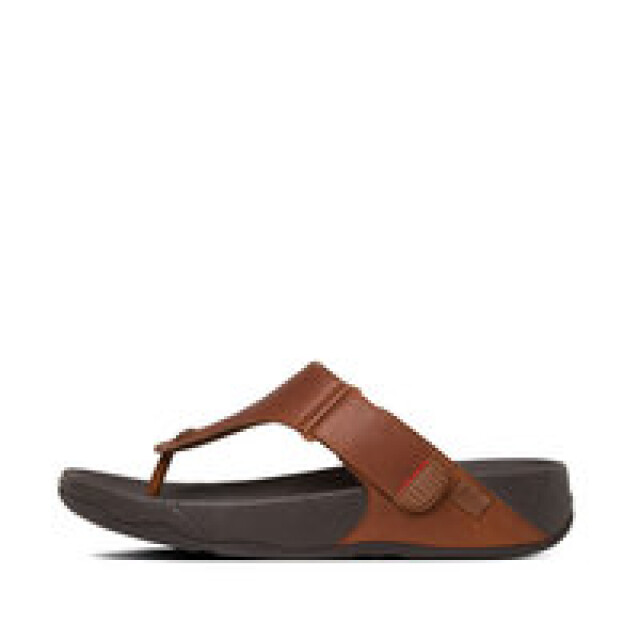 FitFlop Fitflop™ trakk™ ii dark tan FitFlop Trakk II Men’s Sandals Dark Tan – Ultimate Comfort large