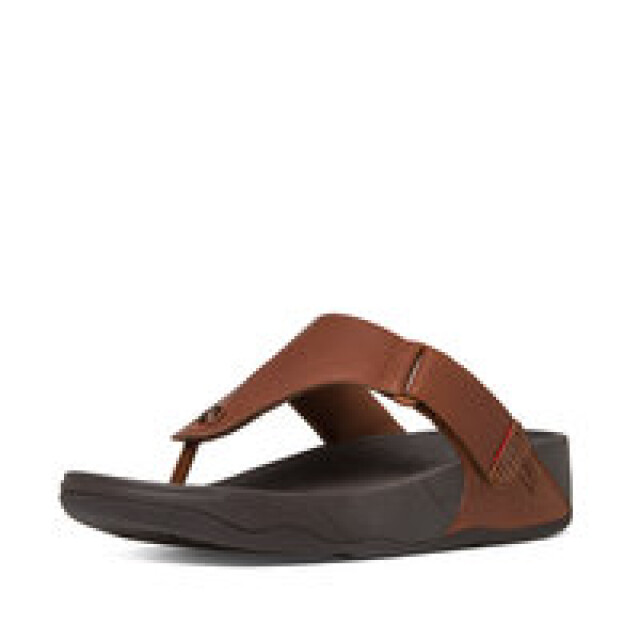 FitFlop Fitflop™ trakk™ ii dark tan FitFlop Trakk II Men’s Sandals Dark Tan – Ultimate Comfort large