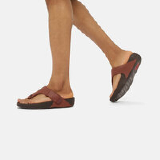 FitFlop Fitflop™ trakk™ ii dark tan FitFlop Trakk II Men’s Sandals Dark Tan – Ultimate Comfort large