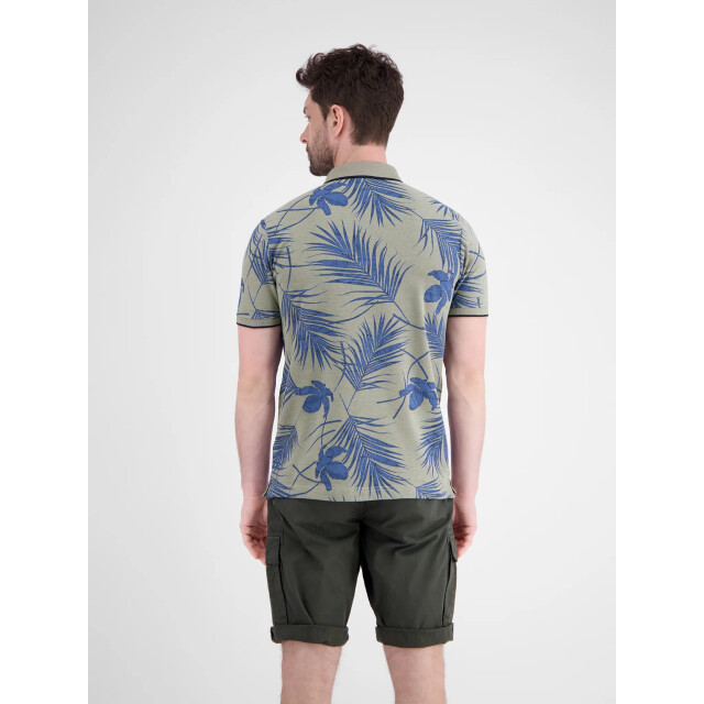 Lerros Heren polo 2563265 633 tinted grey Lerros Polo 2563265 633TintedGrey large