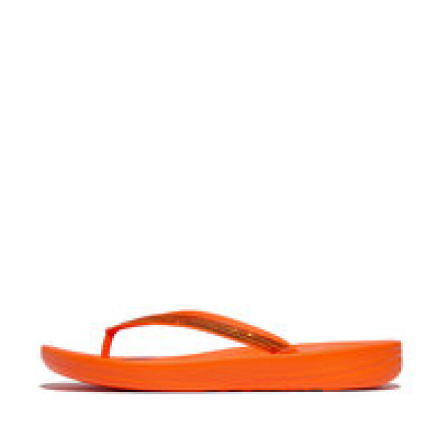 FitFlop Fitflop iqushion tm slippers dames oranje FitFlop Iqushion TM Slippers Dames Oranje large