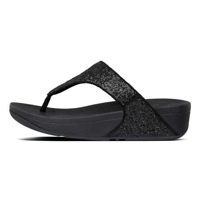 FitFlop Fitflop™ lulu glitter toe-thongs pu glitter black FitFlop™ Lulu Glitter Toe-Thongs PU Glitter Black large