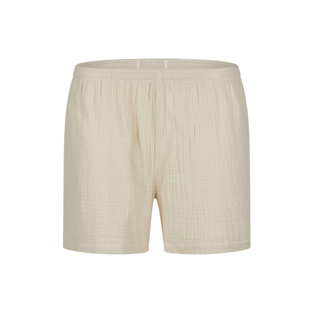 By Louise Dames korte pyjama set mousseline shortama BL-5001-02-Beige large