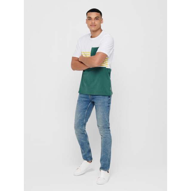 Only & Sons Only amp; sons heren jeans 5102.35.1004 blue denim 5102.35.1004 large