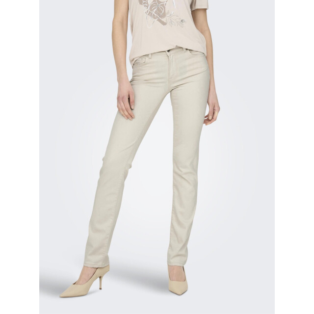 Only Onlalicia reg strt dnm dot019 ecru 4103.03.0006 large