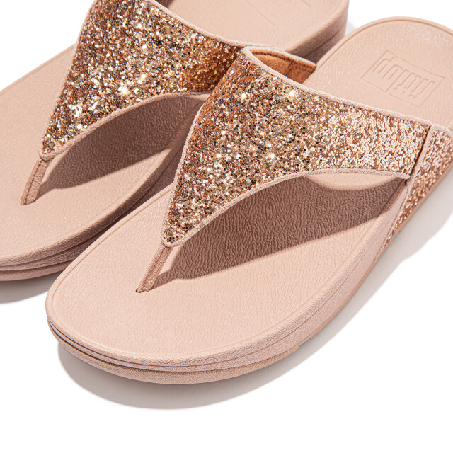 FitFlop Fitflop™ lulu glitter gold FitFlop™ Lulu Glitter Rose Gold large