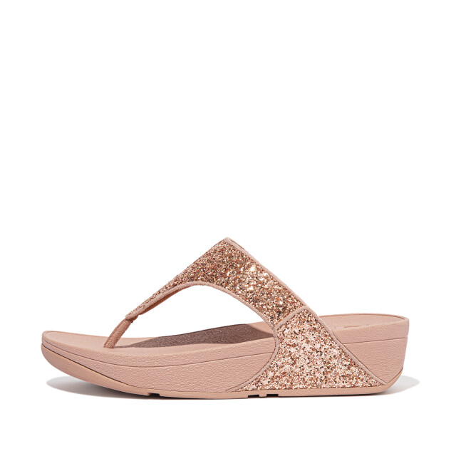 FitFlop Fitflop™ lulu glitter gold FitFlop™ Lulu Glitter Rose Gold large